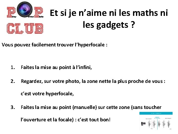 Et si je n’aime ni les maths ni les gadgets ? Vous pouvez facilement