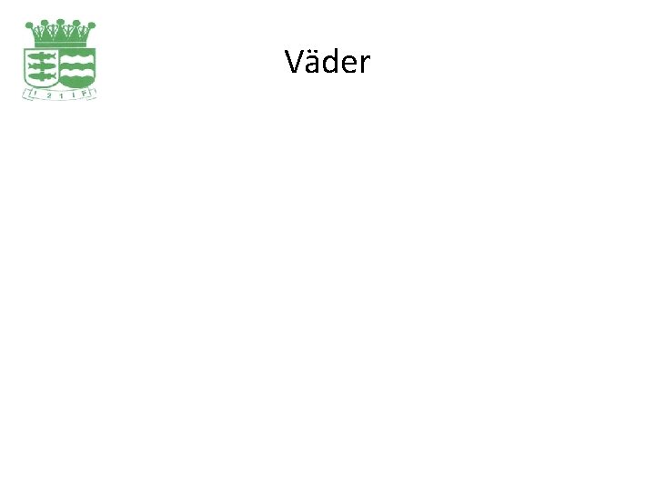 Väder 