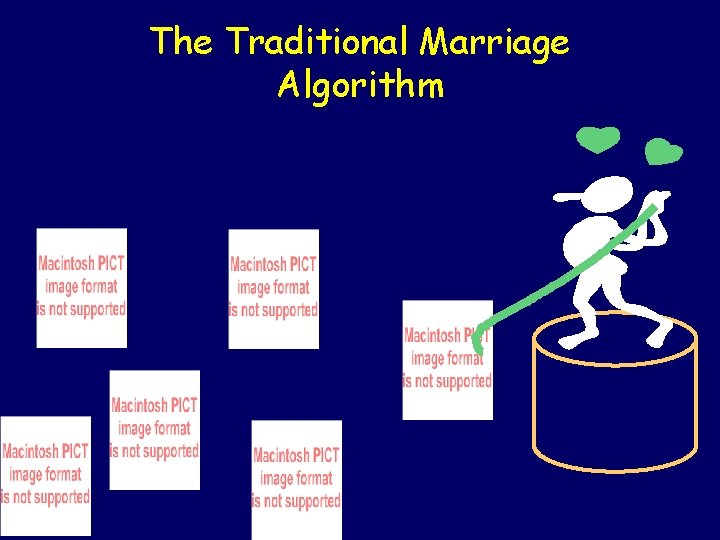 The Traditional Marriage Algorithm 