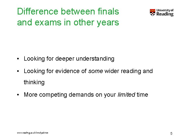 Difference between finals and exams in other years • Looking for deeper understanding • Difference between finals and exams in other years • Looking for deeper understanding •