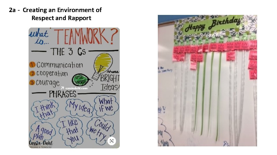 2 a - Creating an Environment of Respect and Rapport 