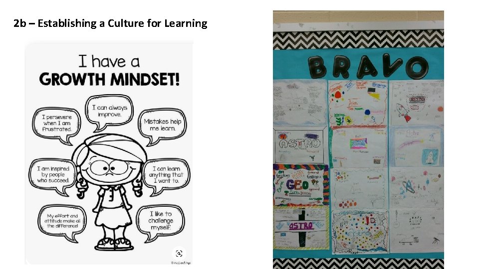 2 b – Establishing a Culture for Learning 