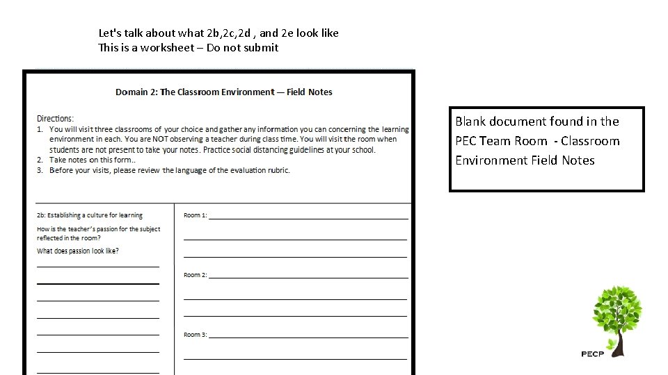 Let's talk about what 2 b, 2 c, 2 d , and 2 e