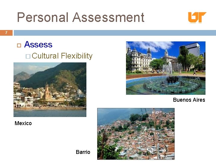 Personal Assessment 7 Assess � Cultural Flexibility Buenos Aires Mexico Barrio 