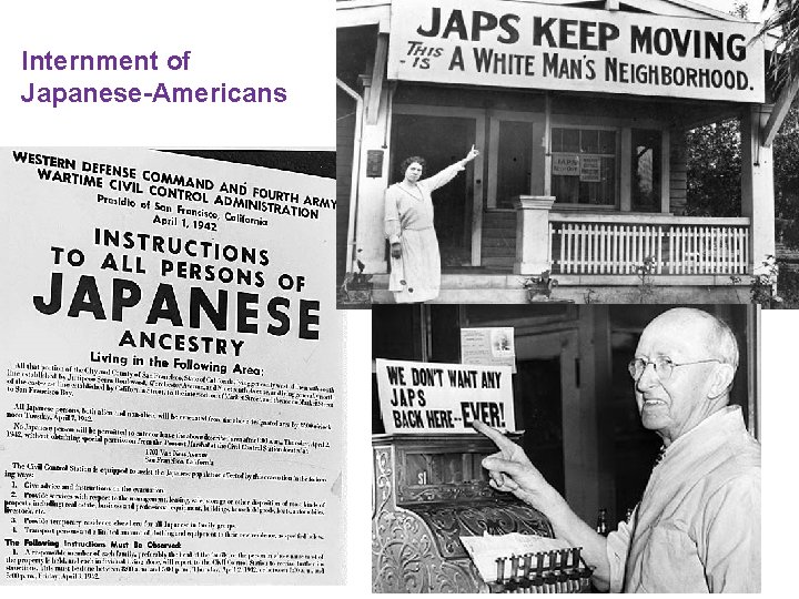 Internment of Japanese-Americans 