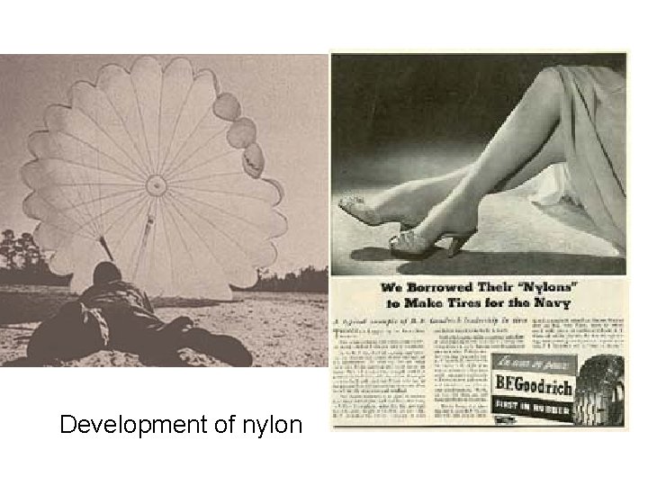 Development of nylon 