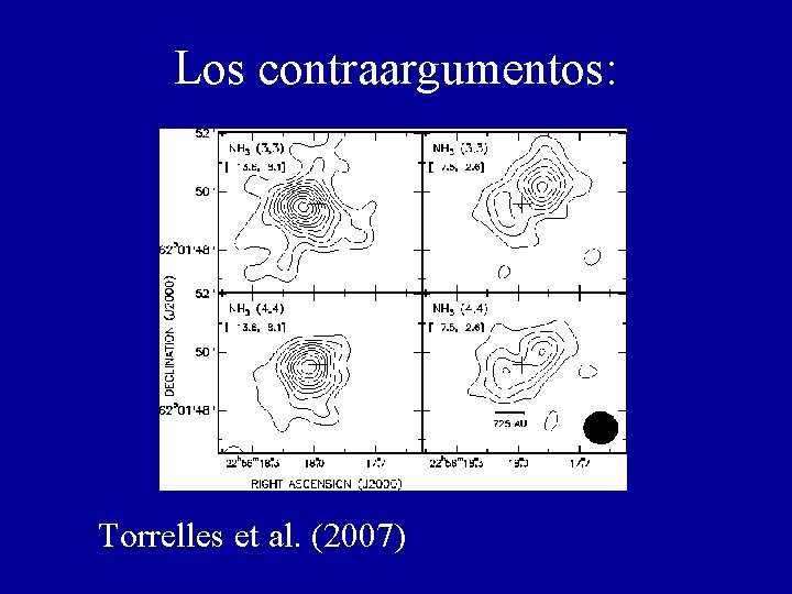 Los contraargumentos: Torrelles et al. (2007) 