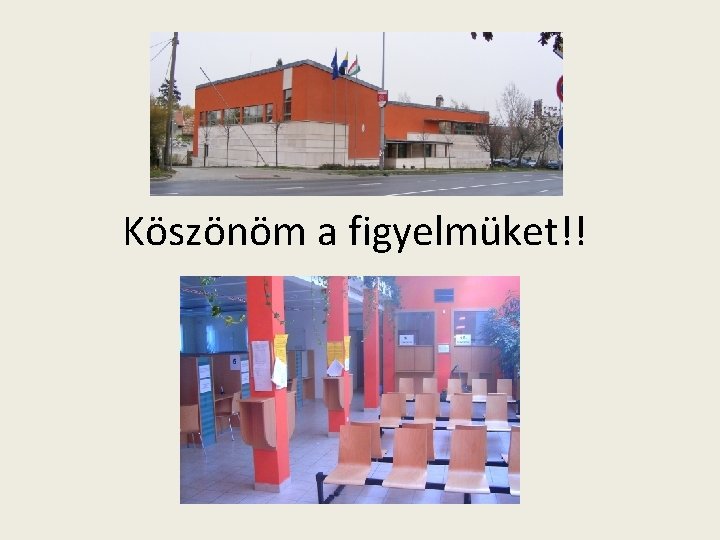 Köszönöm a figyelmüket!! 