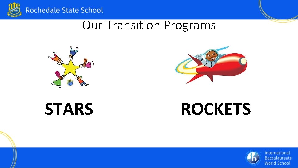 Our Transition Programs STARS ROCKETS 