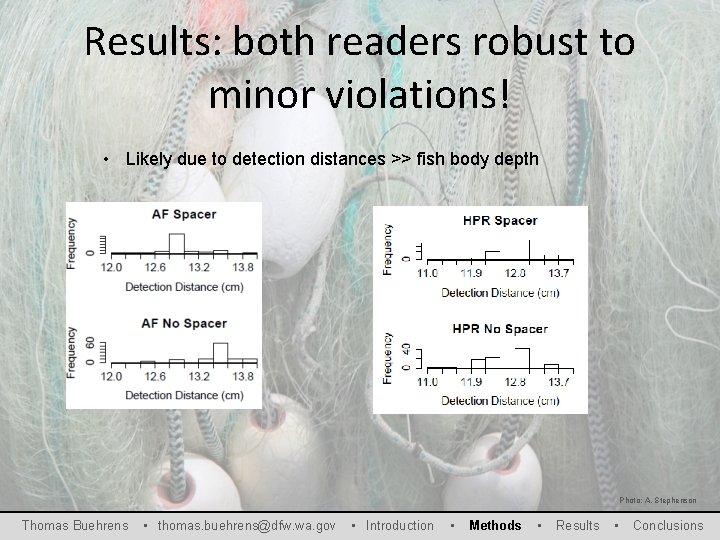 Results: both readers robust to minor violations! • Likely due to detection distances >>