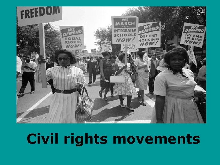 Civil rights movements 