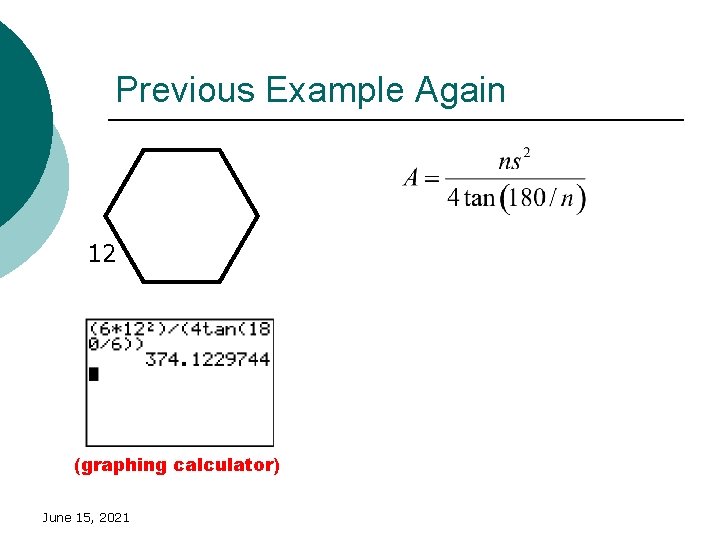 Previous Example Again 12 (graphing calculator) June 15, 2021 Previous Example Again 12 (graphing calculator) June 15, 2021