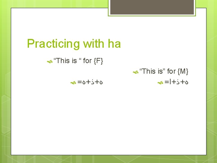 Welcome to Arabic Level I by Kurzban Lesson
