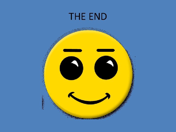 THE END 