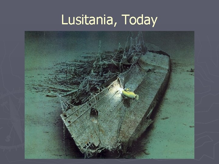 Lusitania, Today 