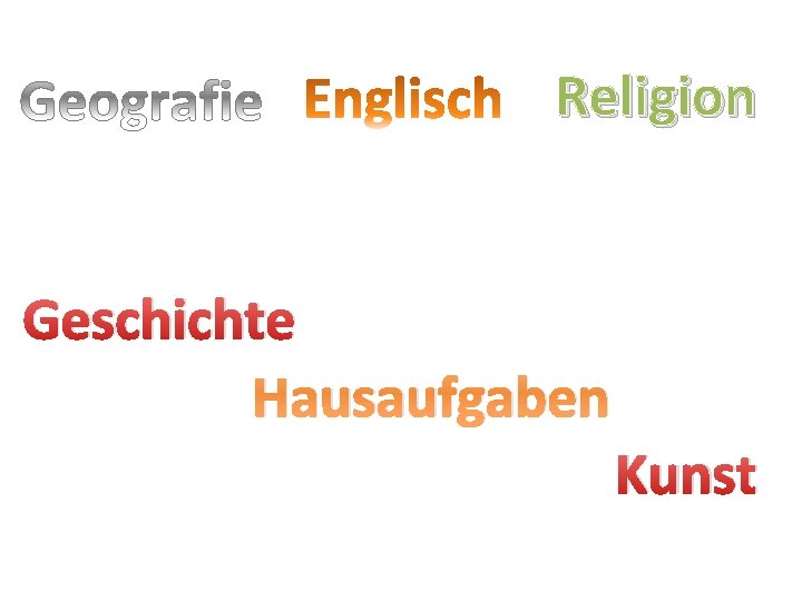 Religion Geschichte Hausaufgaben Kunst 