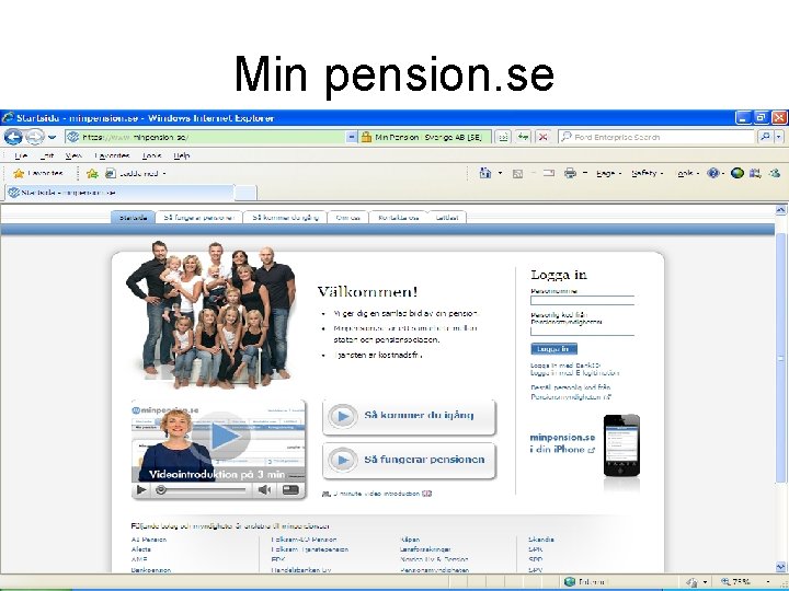 Min pension. se 