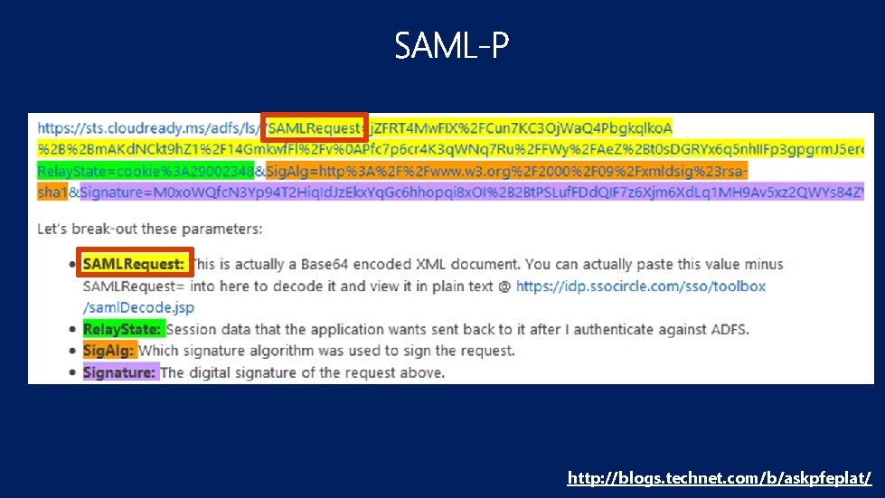 http: //blogs. technet. com/b/askpfeplat/ 