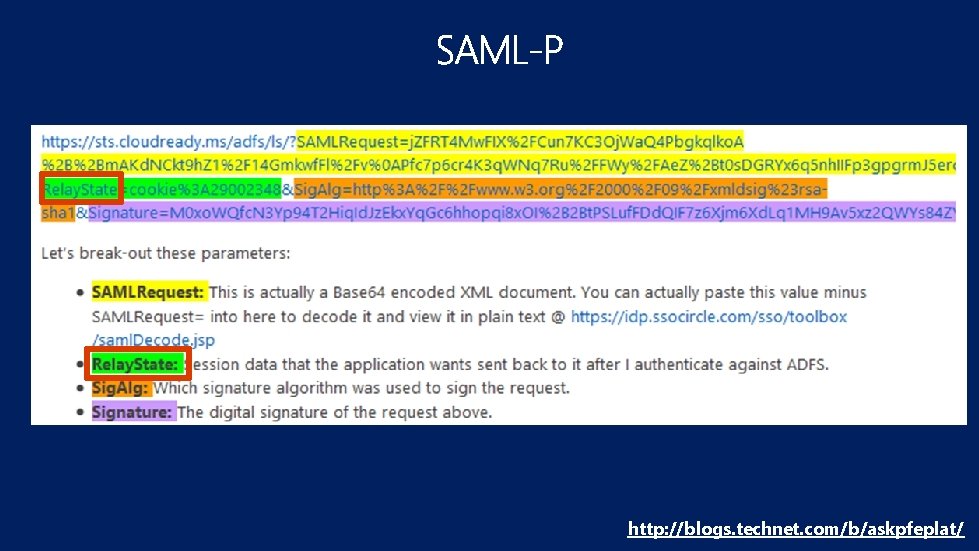 http: //blogs. technet. com/b/askpfeplat/ 