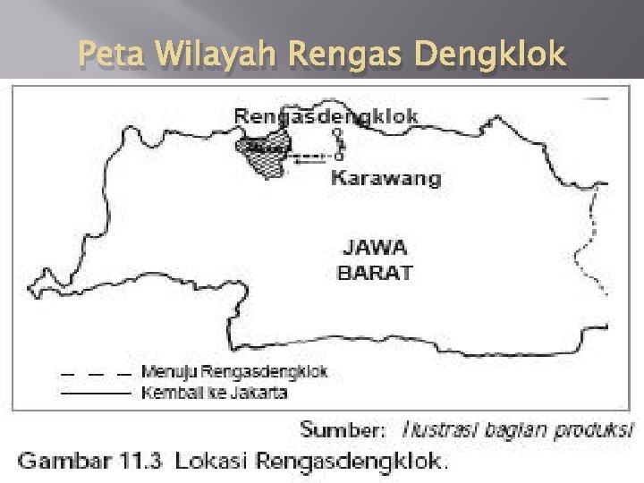 Peta Wilayah Rengas Dengklok 