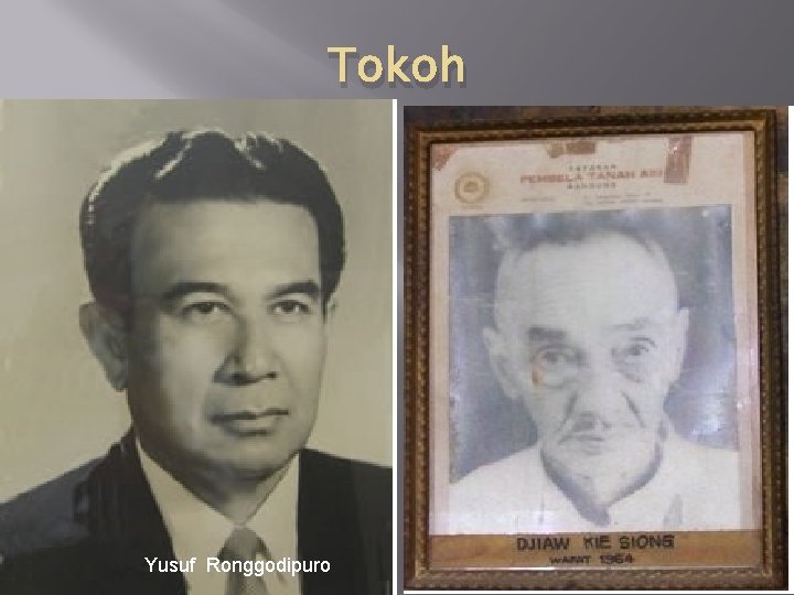 Tokoh Yusuf Ronggodipuro 