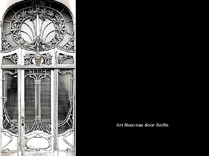 Art Nouveau door-Berlin 