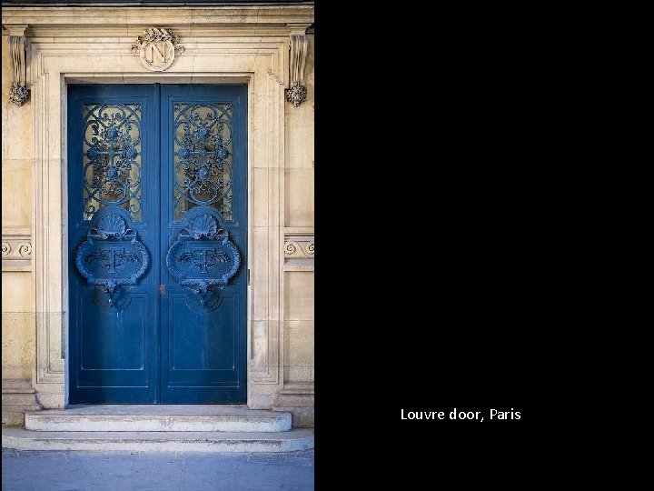 Louvre door, Paris 