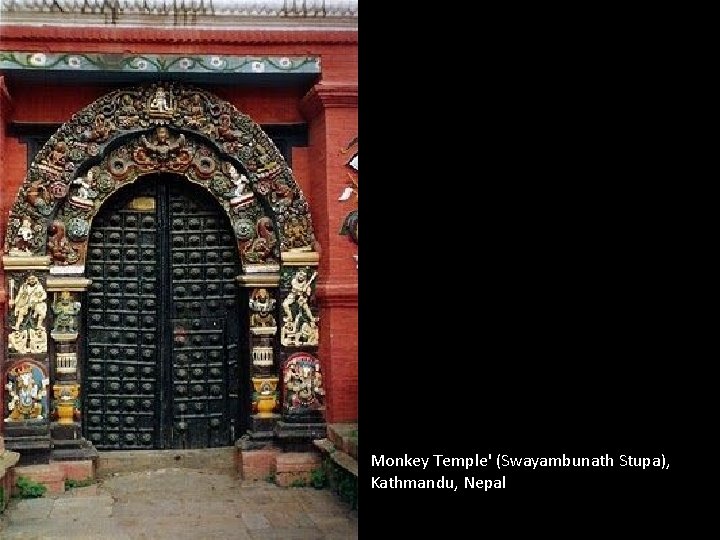 Monkey Temple' (Swayambunath Stupa), Kathmandu, Nepal 