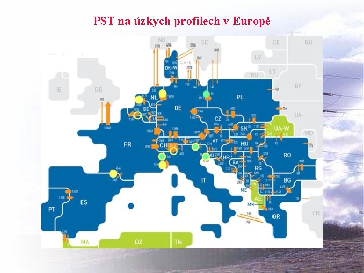 PST na úzkych profilech v Europě 