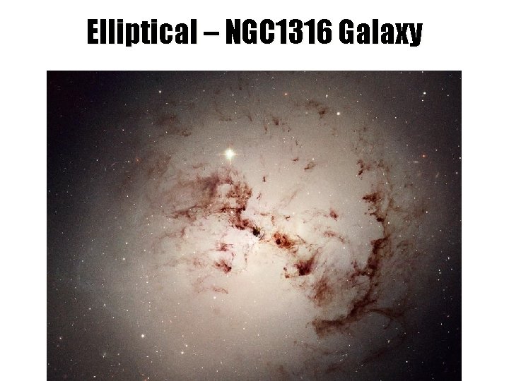 Elliptical – NGC 1316 Galaxy 