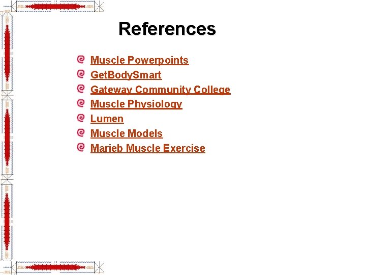 Chapter 10 The Muscular Tissue Muscles and Muscle