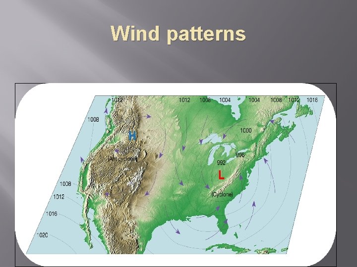 Wind patterns 