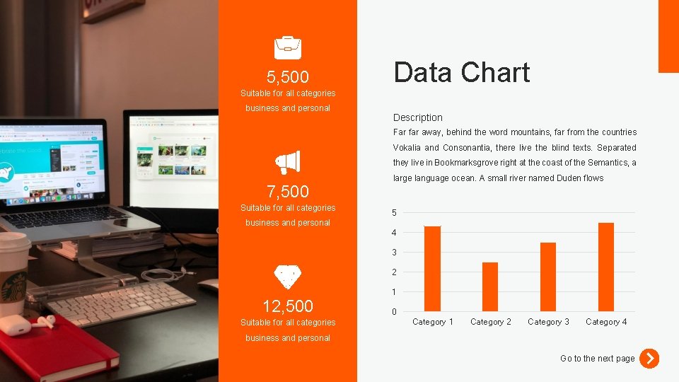 5, 500 Data Chart Suitable for all categories business and personal Description Far far