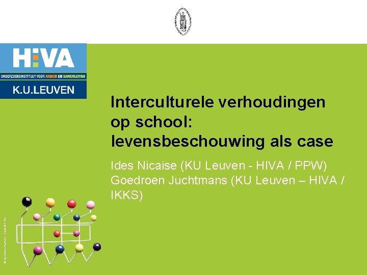 Interculturele verhoudingen op school: levensbeschouwing als case Design Charles & Ray Eames - Hang