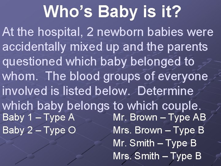 Who’s Baby is it? At the hospital, 2 newborn babies were accidentally mixed up