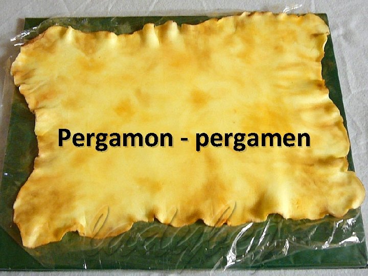 Pergamon - pergamen 