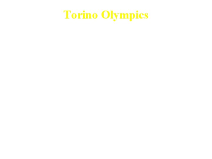 Torino Olympics WRF nested runs (Dusan Jovic) • WRF-NMM V 2. 1 using H-WRF