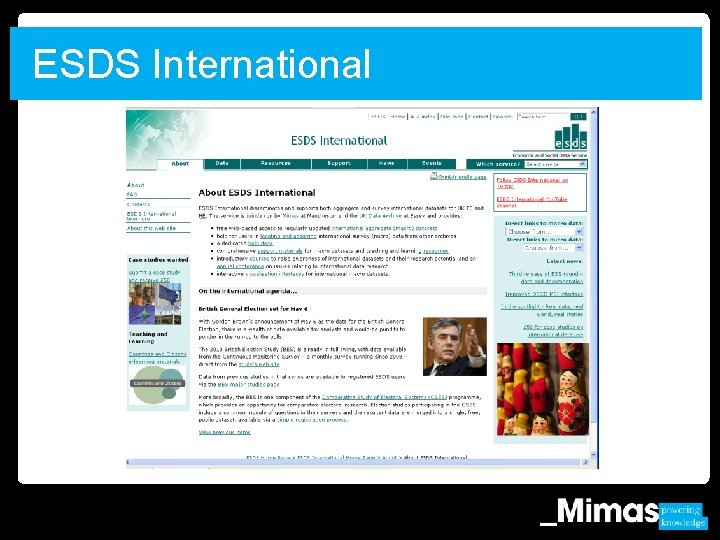 ESDS International 