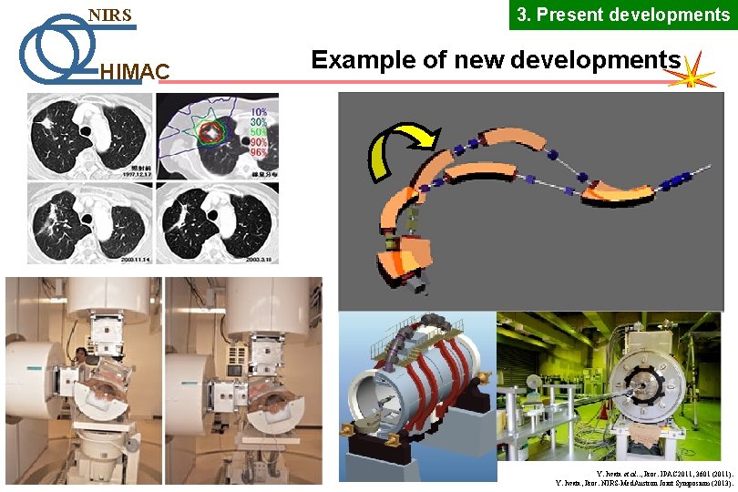 NIRS HIMAC 3. Present developments Example of new developments Y. Iwata et al. .