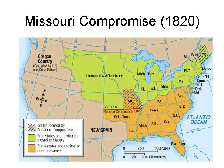 Missouri Compromise (1820) 