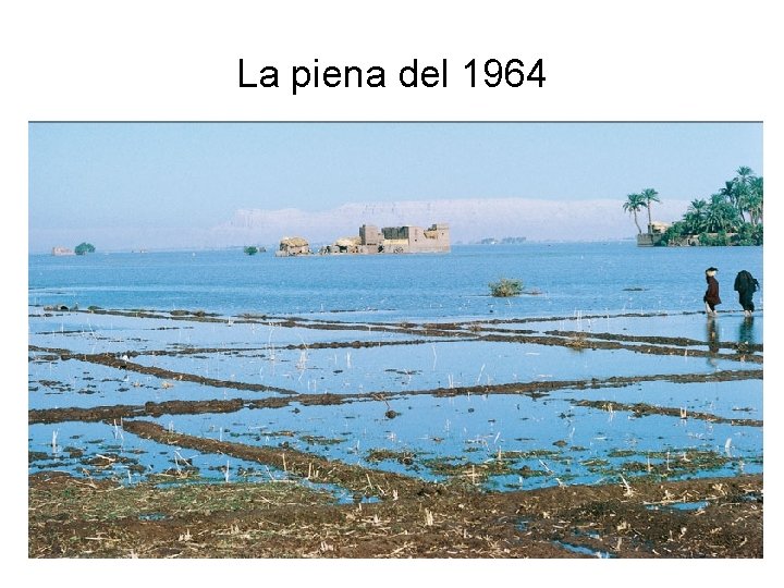 La piena del 1964 La piena del 1964