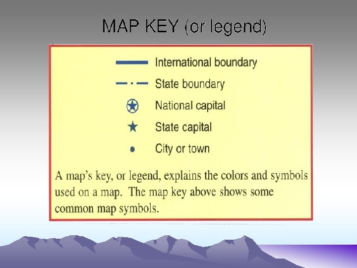 Map Skills What is a map A map