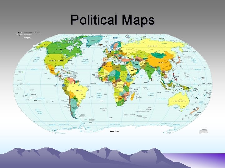 Political Maps 