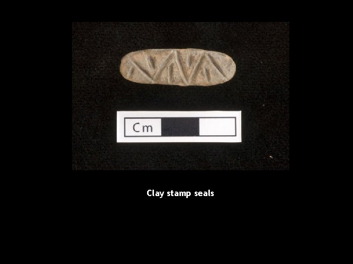Clay stamp seals 
