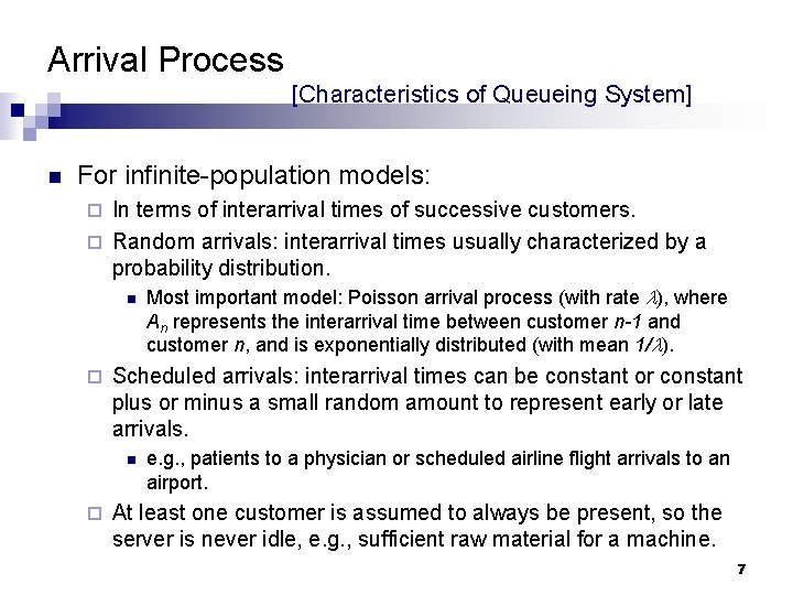 Chapter 6 Queueing Models Banks Carson Nelson Nicol