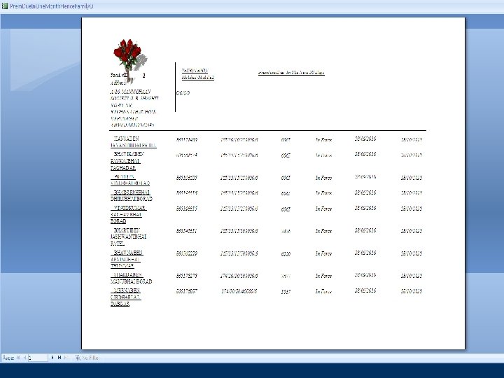 Click In Next 30 Days In A Family. Enter default value 0 then Click