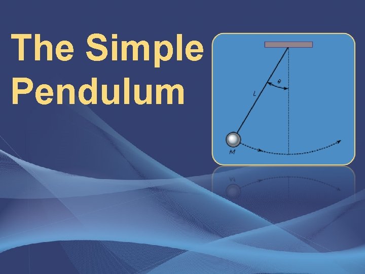 The Simple Pendulum 