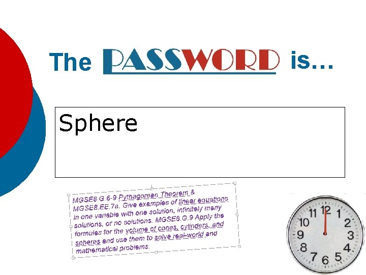 The Sphere is… 