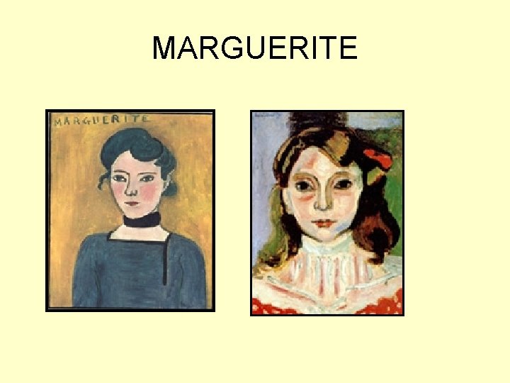 MARGUERITE 