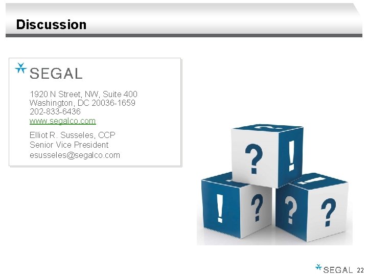 Discussion 1920 N Street, NW, Suite 400 Washington, DC 20036 -1659 202 -833 -6436